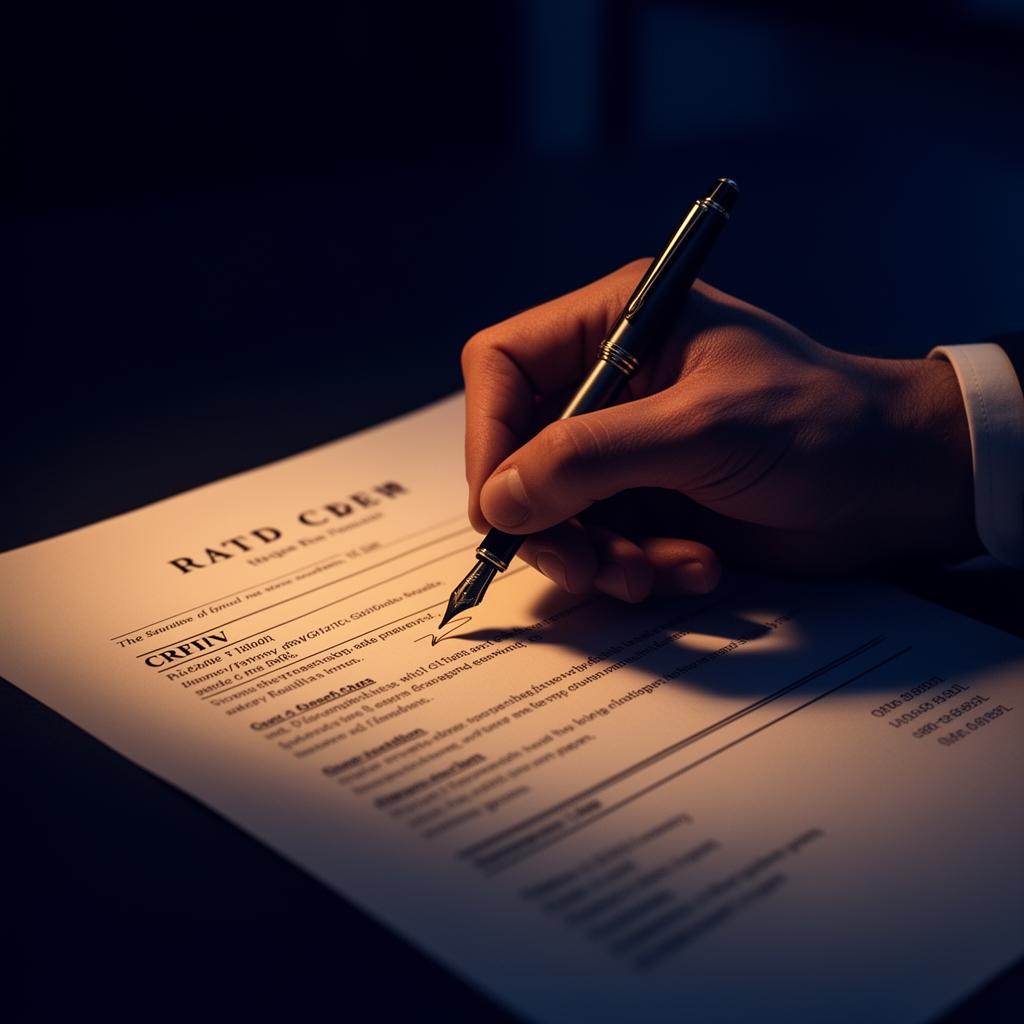 Recruiter reviewing a candidate profile